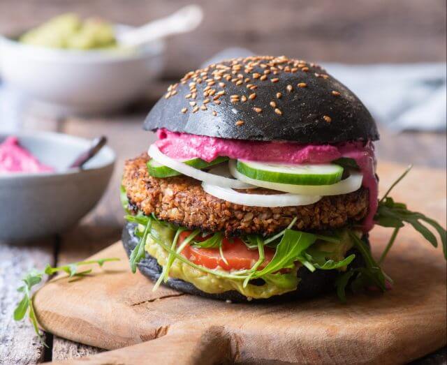 Kühlmann - Kreative Küche - Veganer Burger - Rote Bete Aufstrich